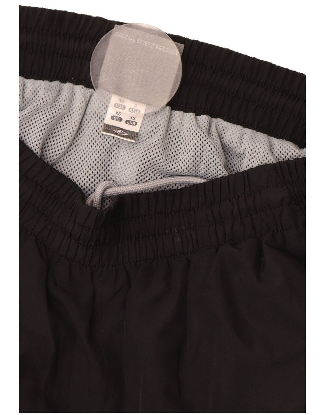 UMBRO Mens Tracksuit Trousers Joggers XS  Black Polyester