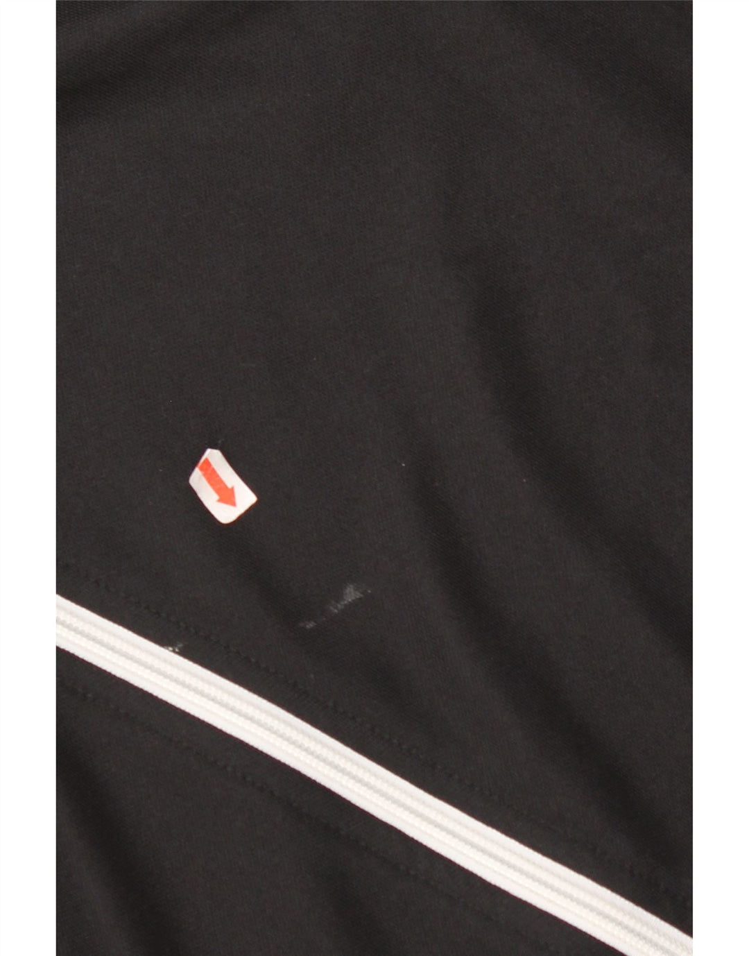 ADIDAS Boys Aeroready Tracksuit Top Jacket 13-14 Years Black Polyester