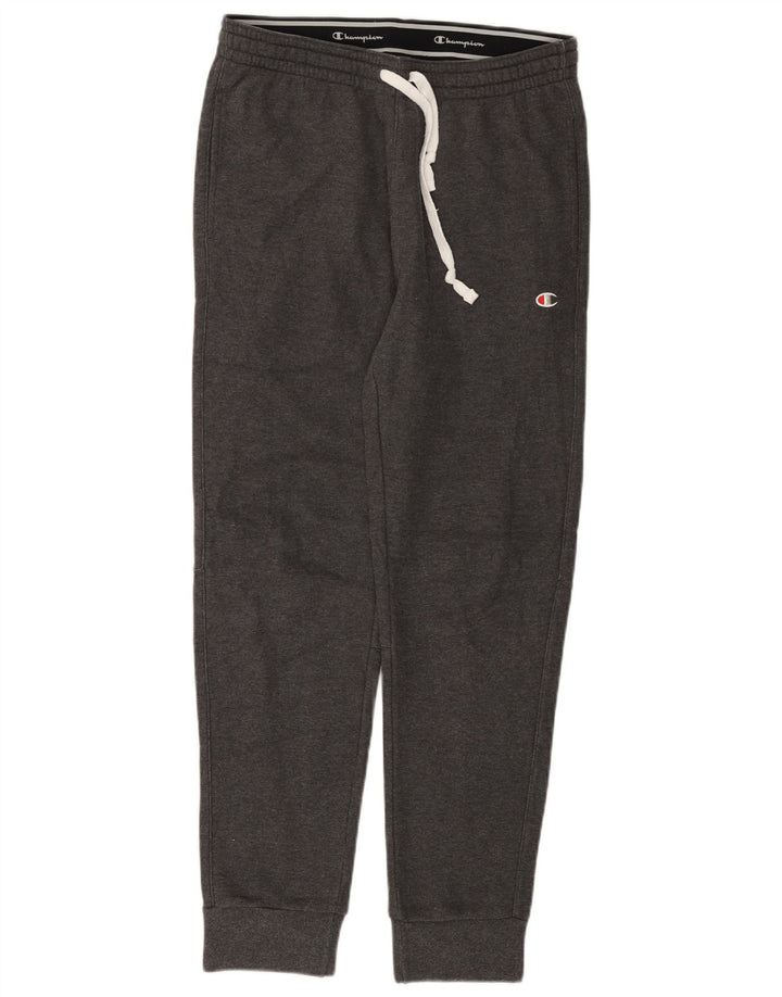 CHAMPION Mens Tracksuit Trousers Joggers Medium  Grey Cotton