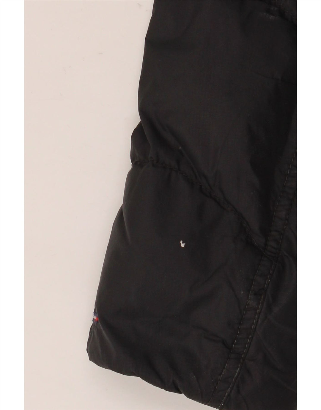 Tommy Hilfiger Mens Padded Jacket UK 38 Medium Black Nylon