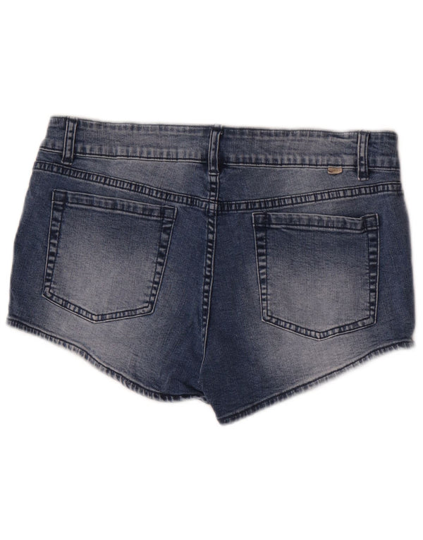O'Neill Womens Denim Shorts W31 Medium Blue Cotton