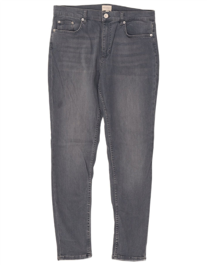 FRENCH CONNECTION Womens Slim Jeans UK 16 Large W32 L29 Blue Cotton