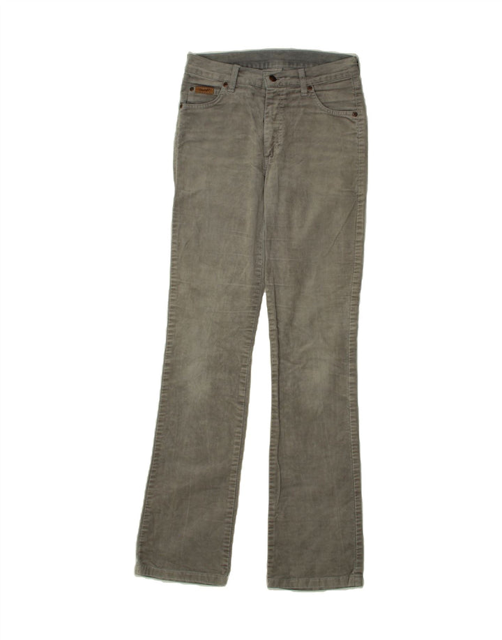 WRANGLER Womens Bootcut Casual Trousers W30 L33 Grey Vintage Wrangler and Second-Hand Wrangler from Messina Hembry 