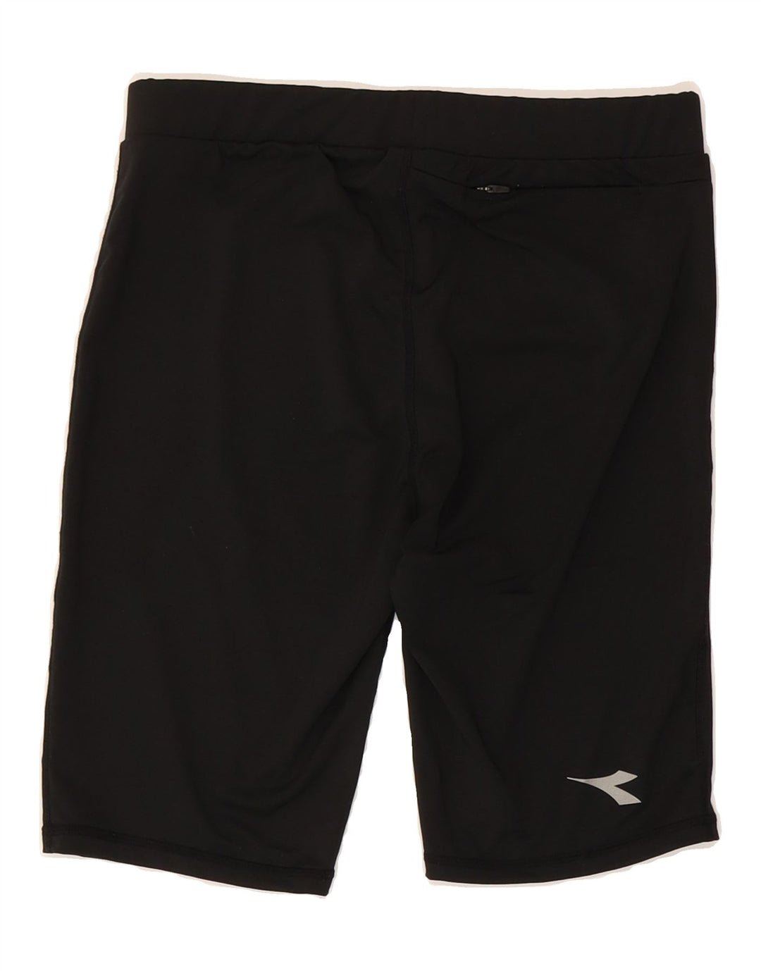 DIADORA Womens Sport Shorts UK 10 Small  Black Polyester Vintage Diadora and Second-Hand Diadora from Messina Hembry 
