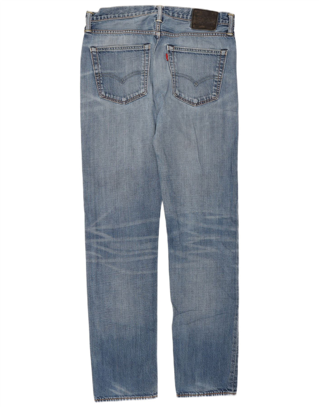 Levi's Womens 508 Straight Jeans W32 L34 Blue Cotton