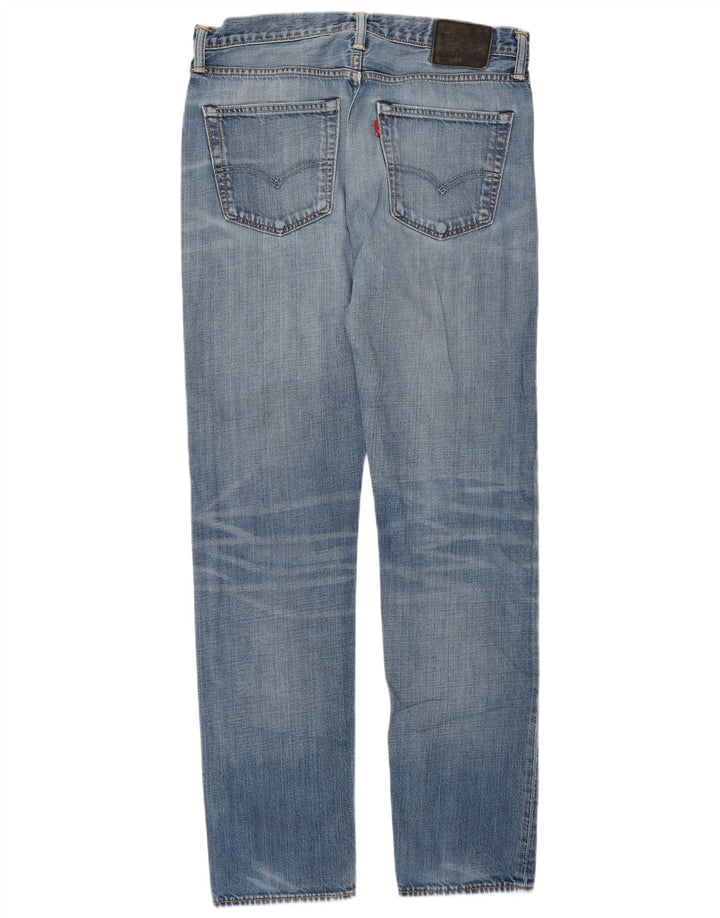 Levi's Womens 508 Straight Jeans W32 L34 Blue Cotton