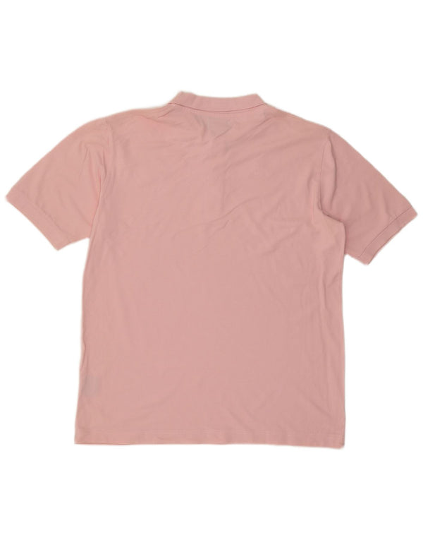 Kappa Mens Polo Shirt XL Pink Cotton