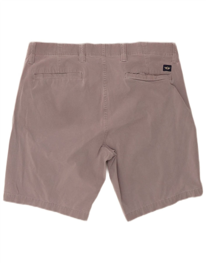 DOCKERS Mens Chino Shorts W38 XL Grey Cotton