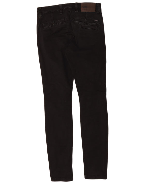 G-Star Mens Slim Jeans W32 L36 Black Cotton