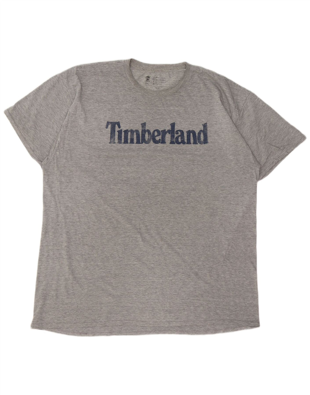Timberland Mens Regular Fit Graphic T-Shirt Top 2XL Grey Cotton