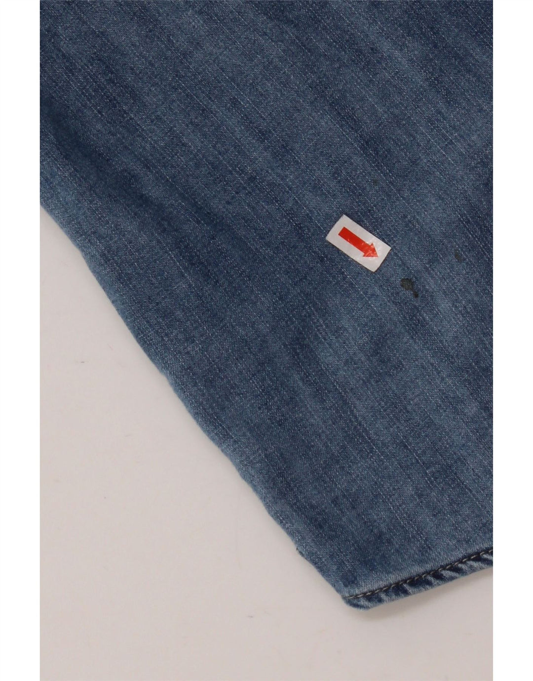 REPLAY Mens Denim Shirt Large Blue Cotton