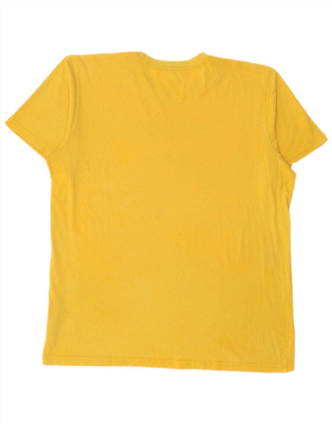 ADIDAS Mens Golden State Warriors Graphic T-Shirt Top Large Yellow Cotton