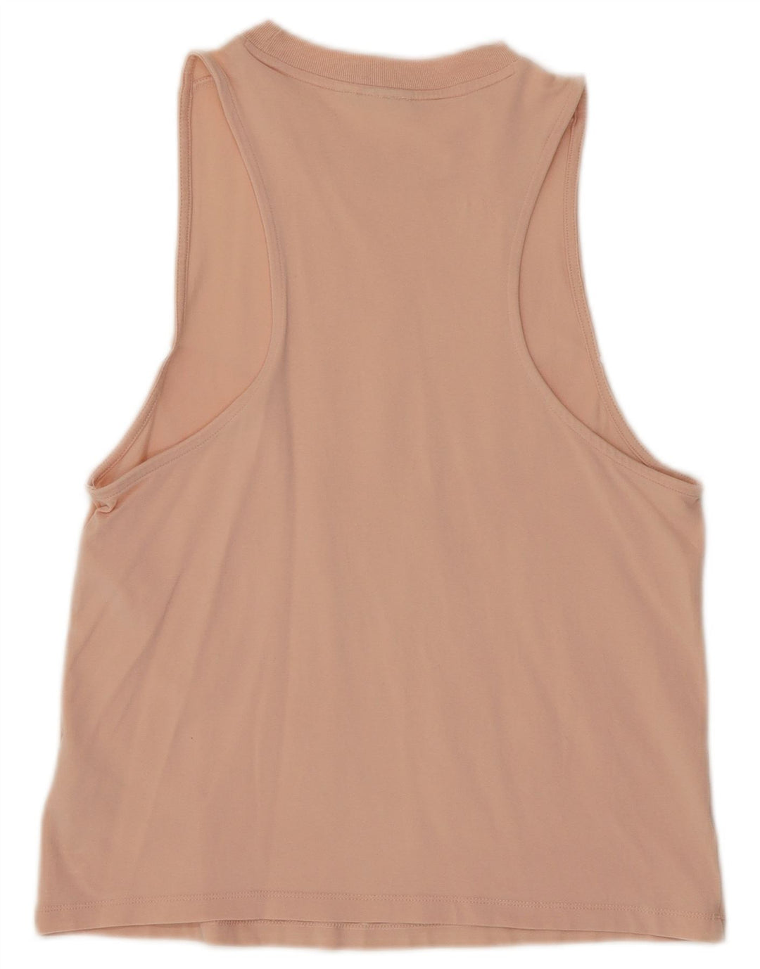 ADIDAS Womens Graphic Vest Top UK 8 Small Pink Cotton