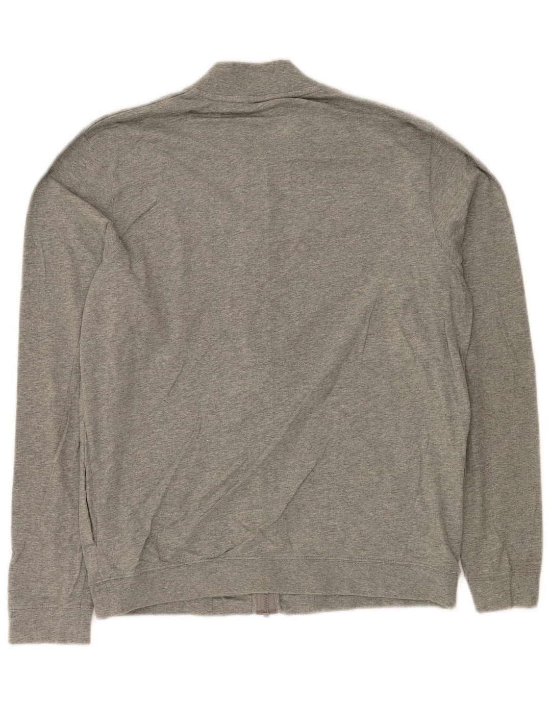 NIKE Mens Tracksuit Top Jacket Medium Grey Cotton