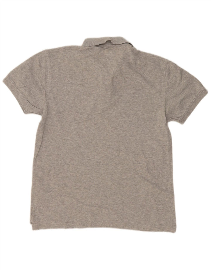 LEVI'S Mens Polo Shirt Medium Grey Cotton
