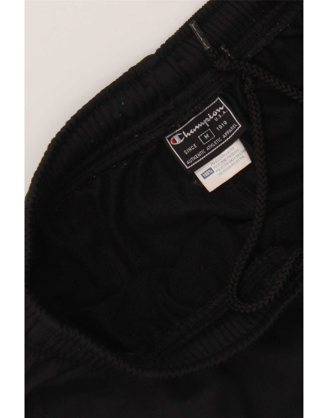Champion Womens Tracksuit Trousers UK 12 Medium Black Polyester