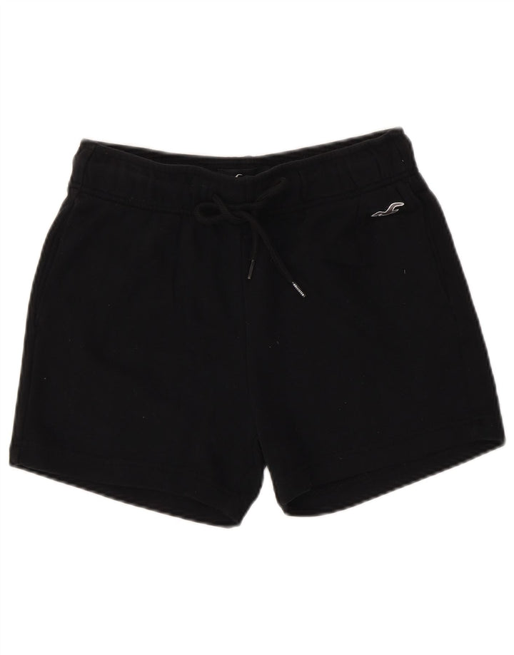 HOLLISTER Womens Sport Shorts UK 6 XS Black Cotton