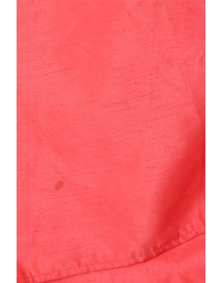 Vintage Womens Maxi Dress UK 8 Small Orange