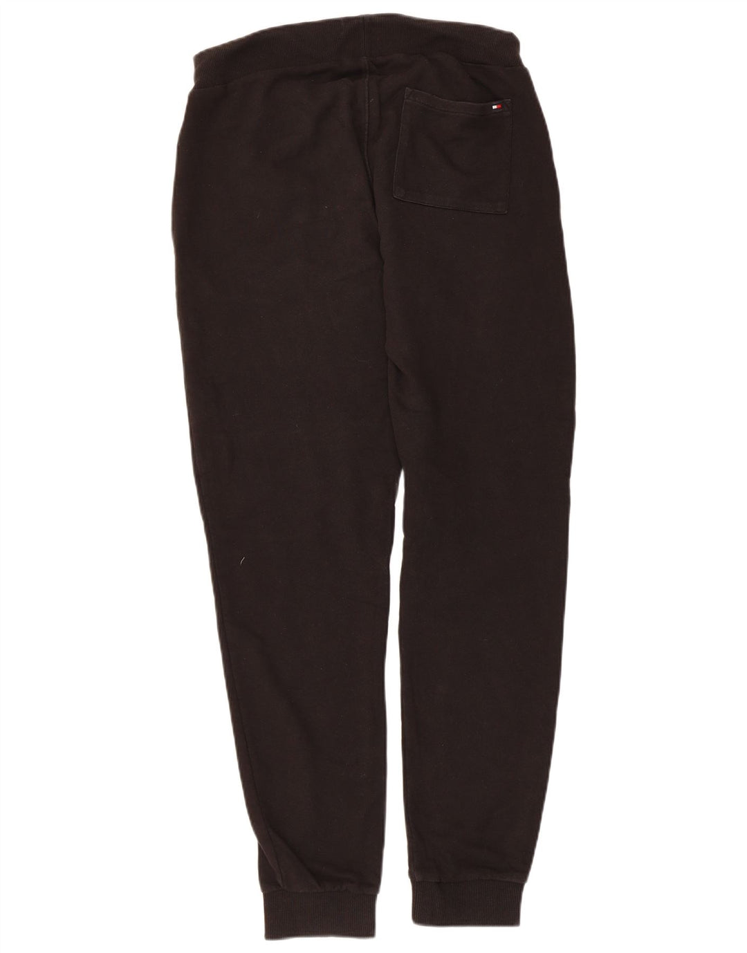 TOMMY HILFIGER Boys Graphic Tracksuit Trousers Joggers 15-16 Years  Black
