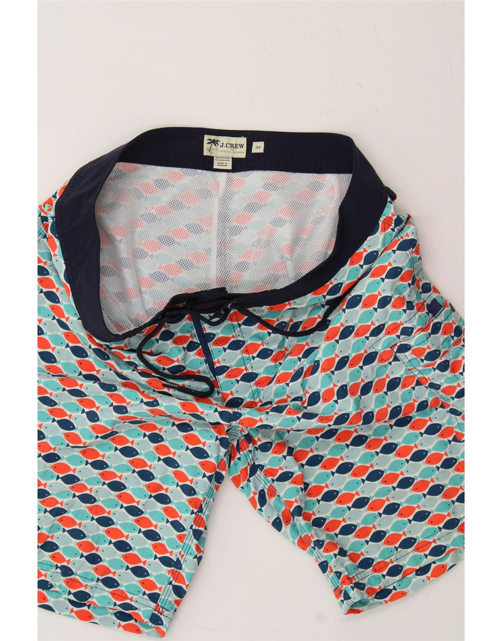 J. CREW Mens Graphic Swimming Shorts Medium Multicoloured Nylon Vintage J. Crew and Second-Hand J. Crew from Messina Hembry 