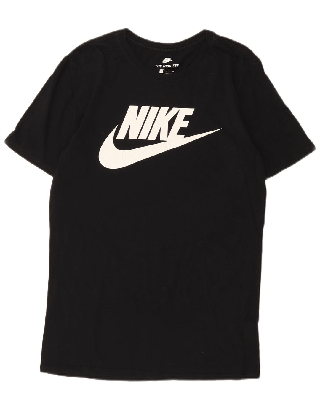 Nike Mens Graphic T-Shirt Top Small Black Cotton