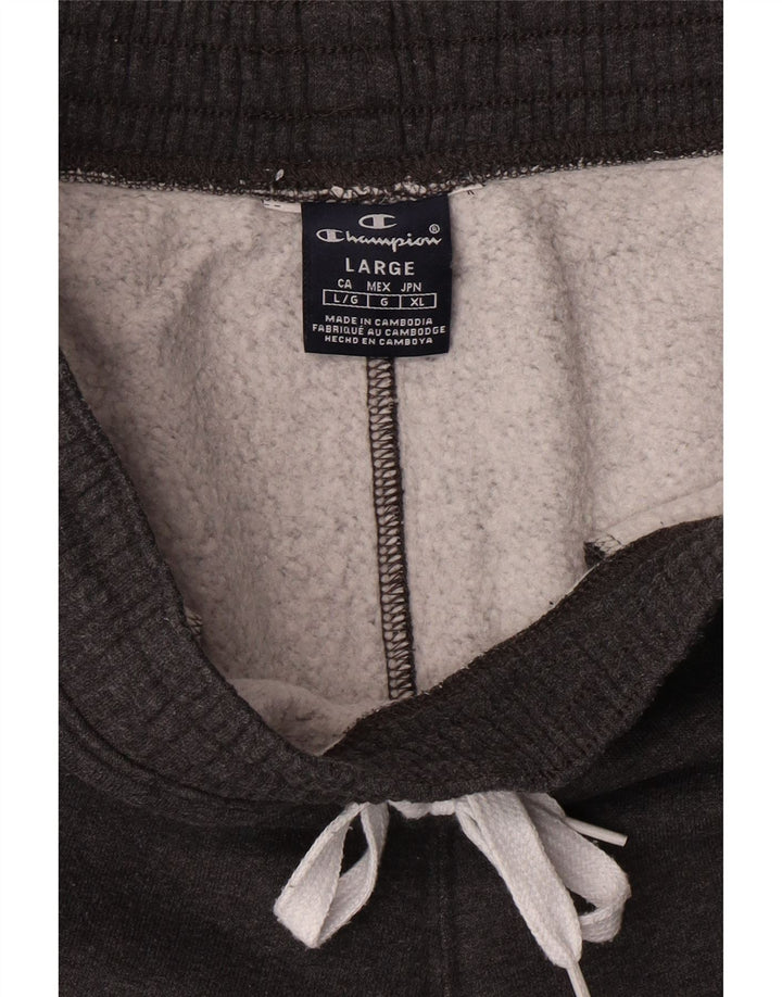 CHAMPION Mens Tracksuit Trousers Joggers Large  Grey