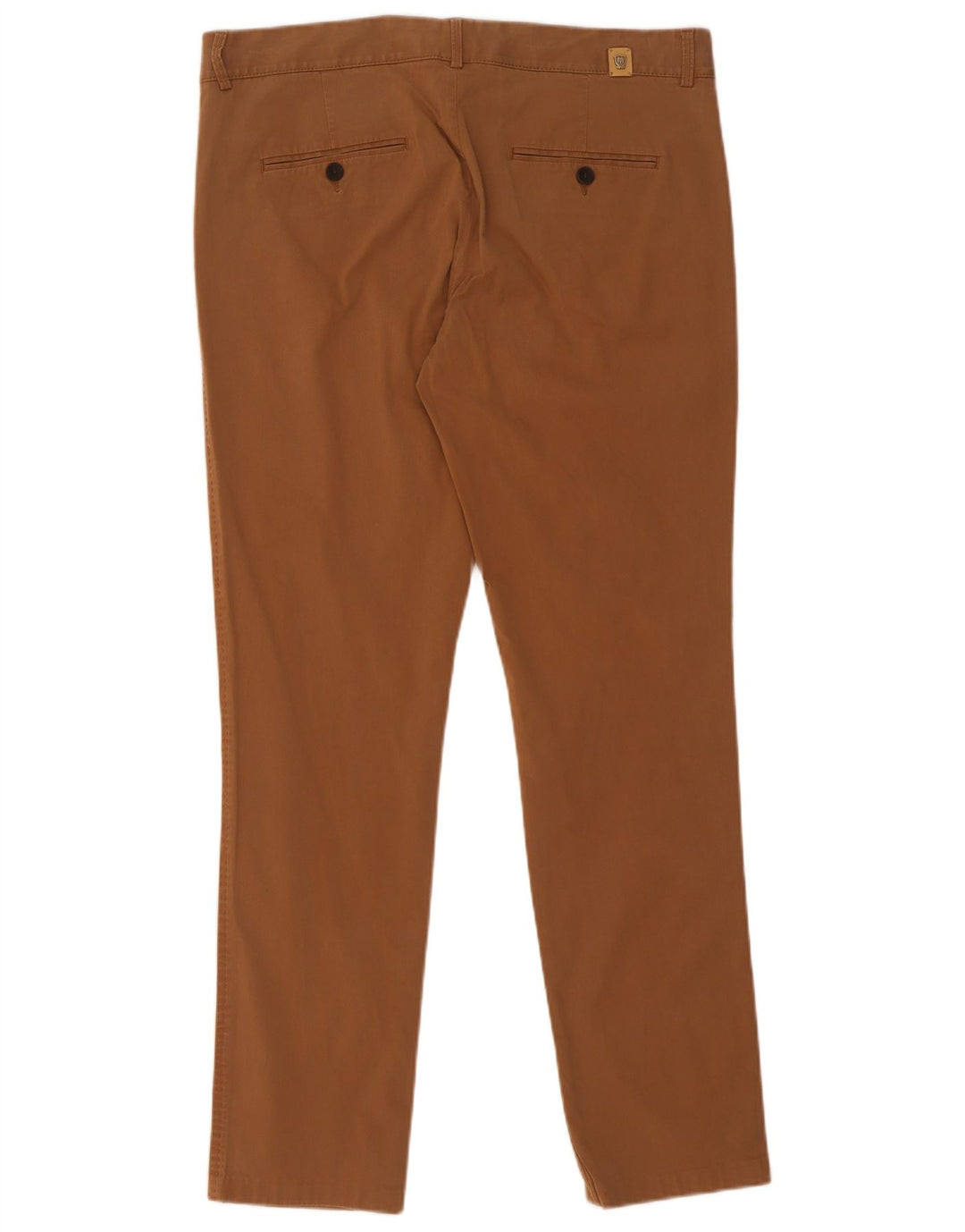 Massimo Dutti Womens Slim Chino Trousers EU 40 Medium W30 L30 Beige