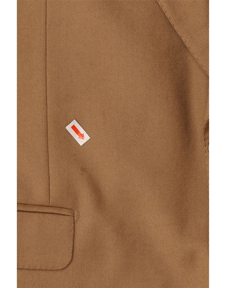 PIERRE CARDIN Mens 2 Button Blazer Jacket UK 40 Large Beige