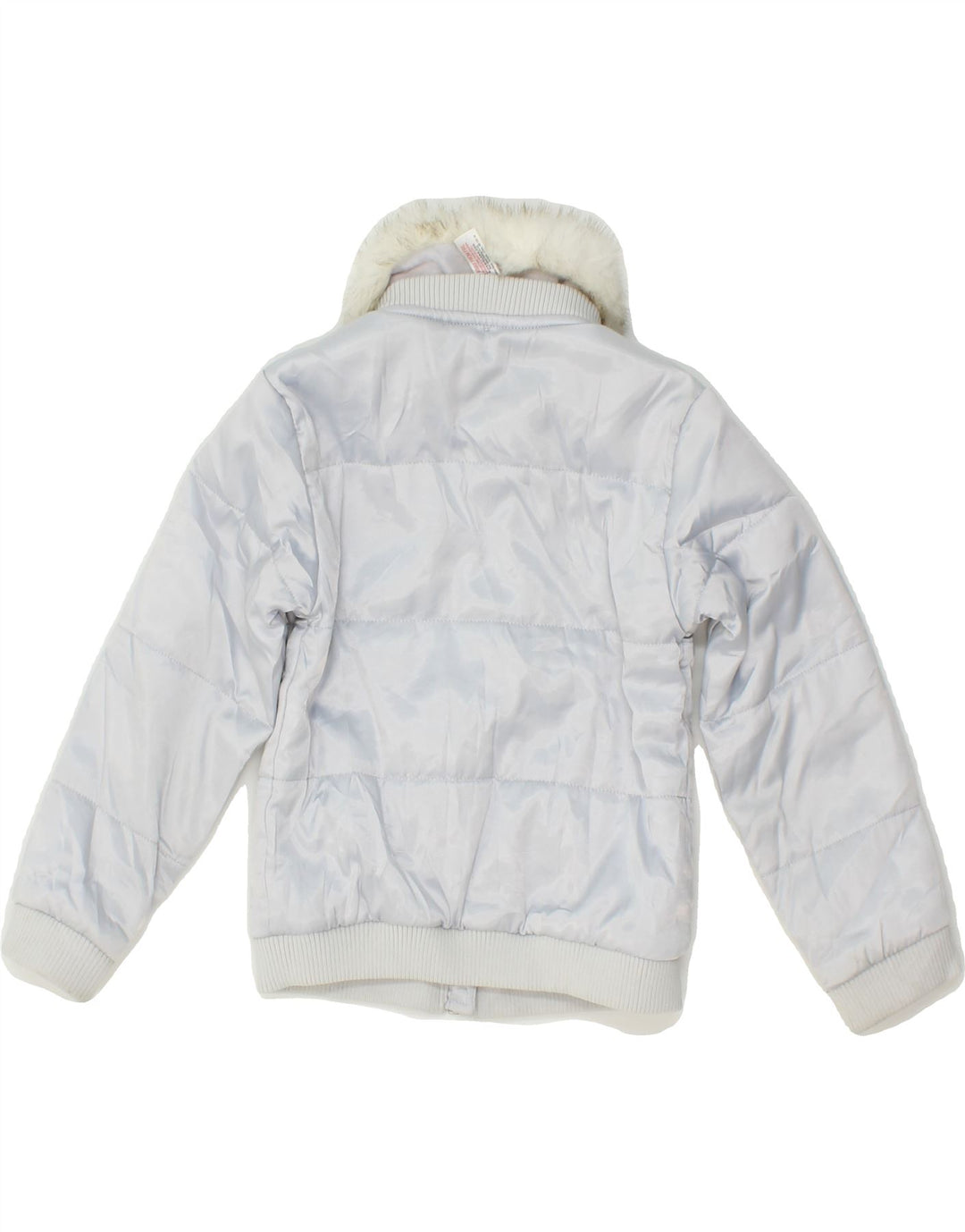 RIVER ISLAND Girls Padded Jacket 4-5 Years Blue Polyester Vintage River Island and Second-Hand River Island from Messina Hembry 