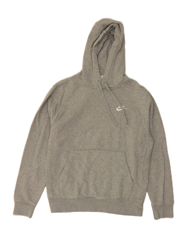 NIKE Mens Hoodie Jumper Small Grey Cotton Vintage Nike and Second-Hand Nike from Messina Hembry 