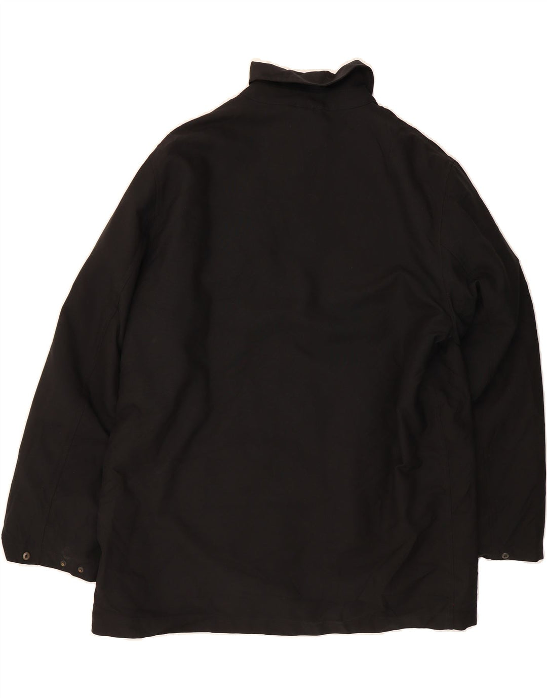 JAEGER Mens Utility Jacket UK 42 XL Black Cotton Vintage Jaeger and Second-Hand Jaeger from Messina Hembry 