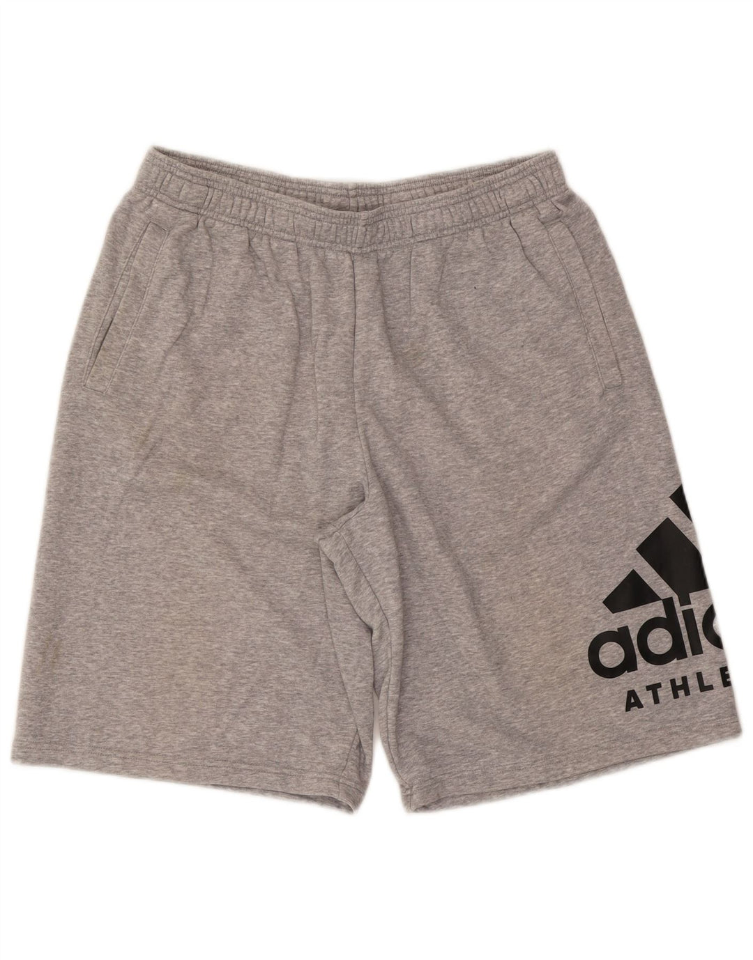 ADIDAS Mens Graphic Sport Shorts XL  Grey Cotton