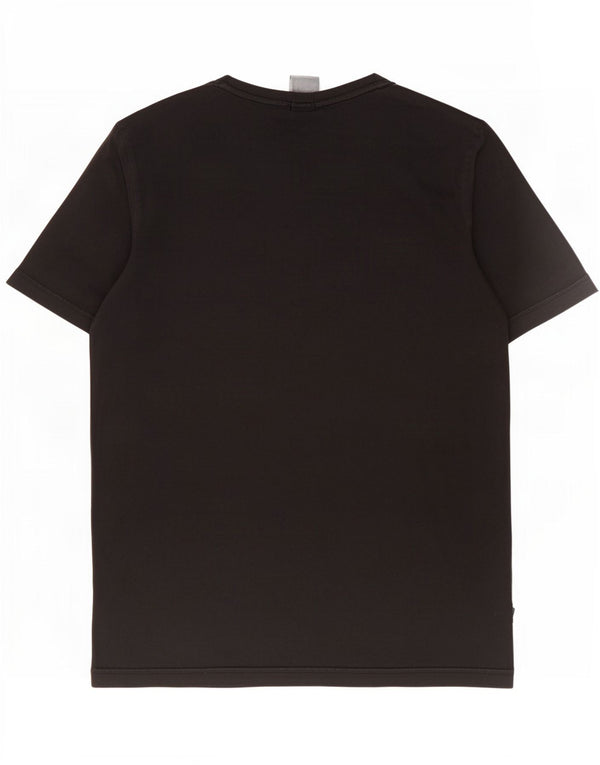 Puma Mens Graphic T-Shirt Top Medium Black Cotton