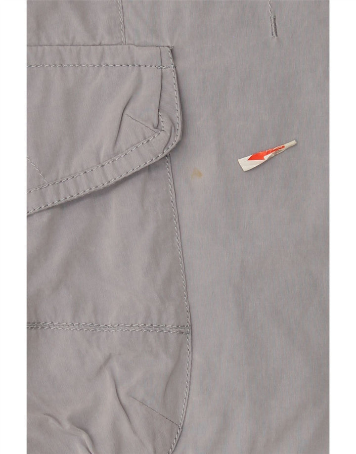 PEUTEREY Womens Utility Jacket IT 48 XL Grey Cupro