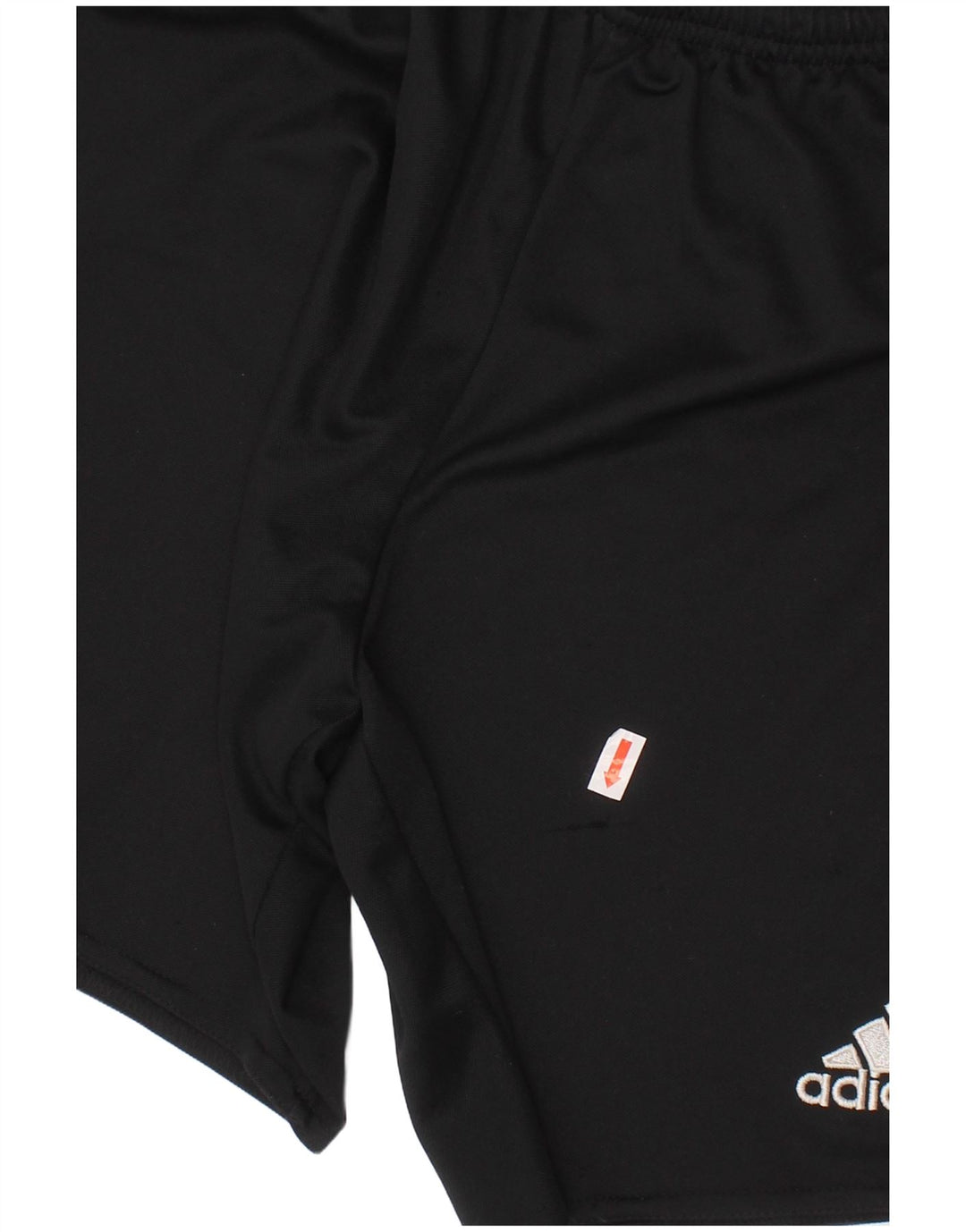 ADIDAS Boys Climalite Sport Shorts 7-8 Years XS Black Polyester