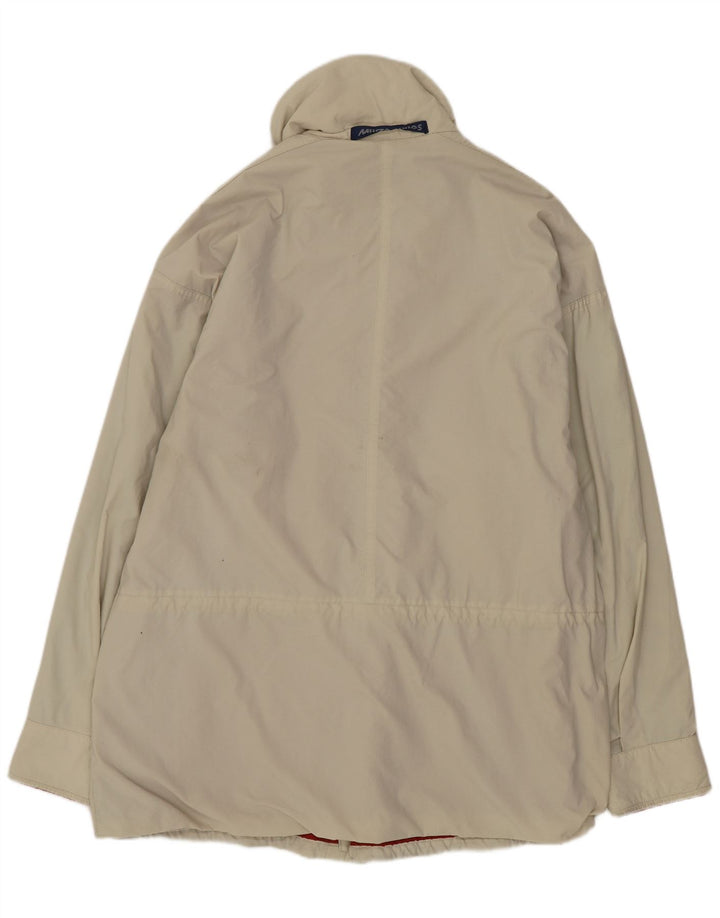 Musto Mens Windbreaker Jacket UK 38 Medium Beige Polyester