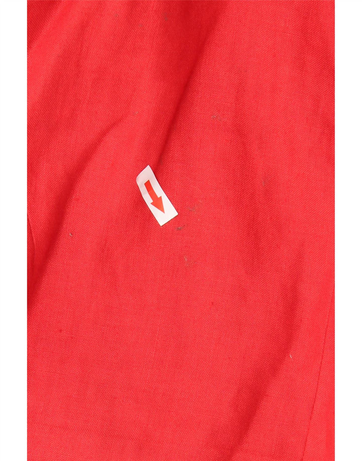 ARMANDO CALO Womens Cami Top IT 46 Large Red Flax