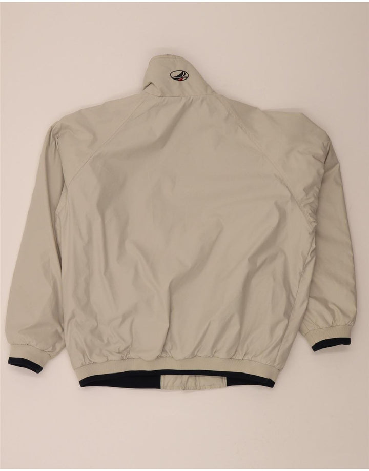 PRO RAINER Mens Bomber Jacket UK 42 XL White Polyester Vintage Pro Rainer and Second-Hand Pro Rainer from Messina Hembry 