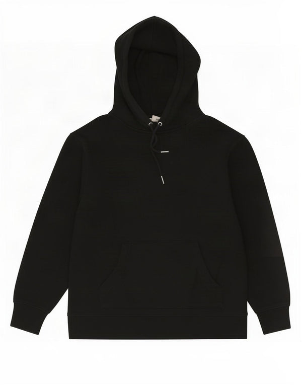 Topshop Womens Oversized Hoodie Jumper UK 6 XS Black Cotton