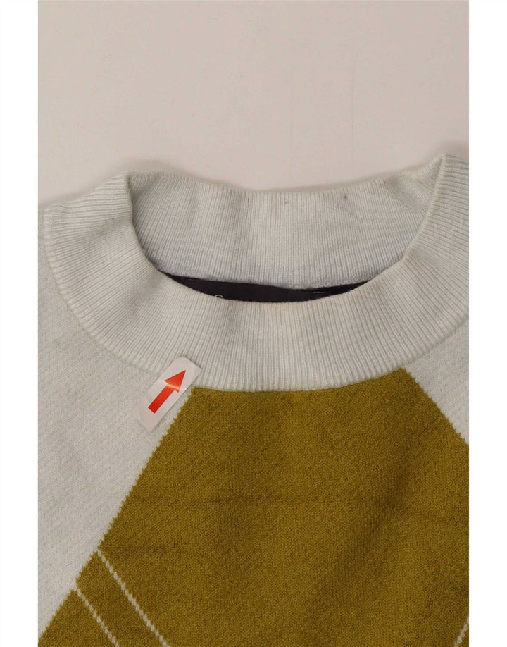 Marks & Spencer Womens Crew Neck Jumper Sweater UK 14 Medium Multicoloured