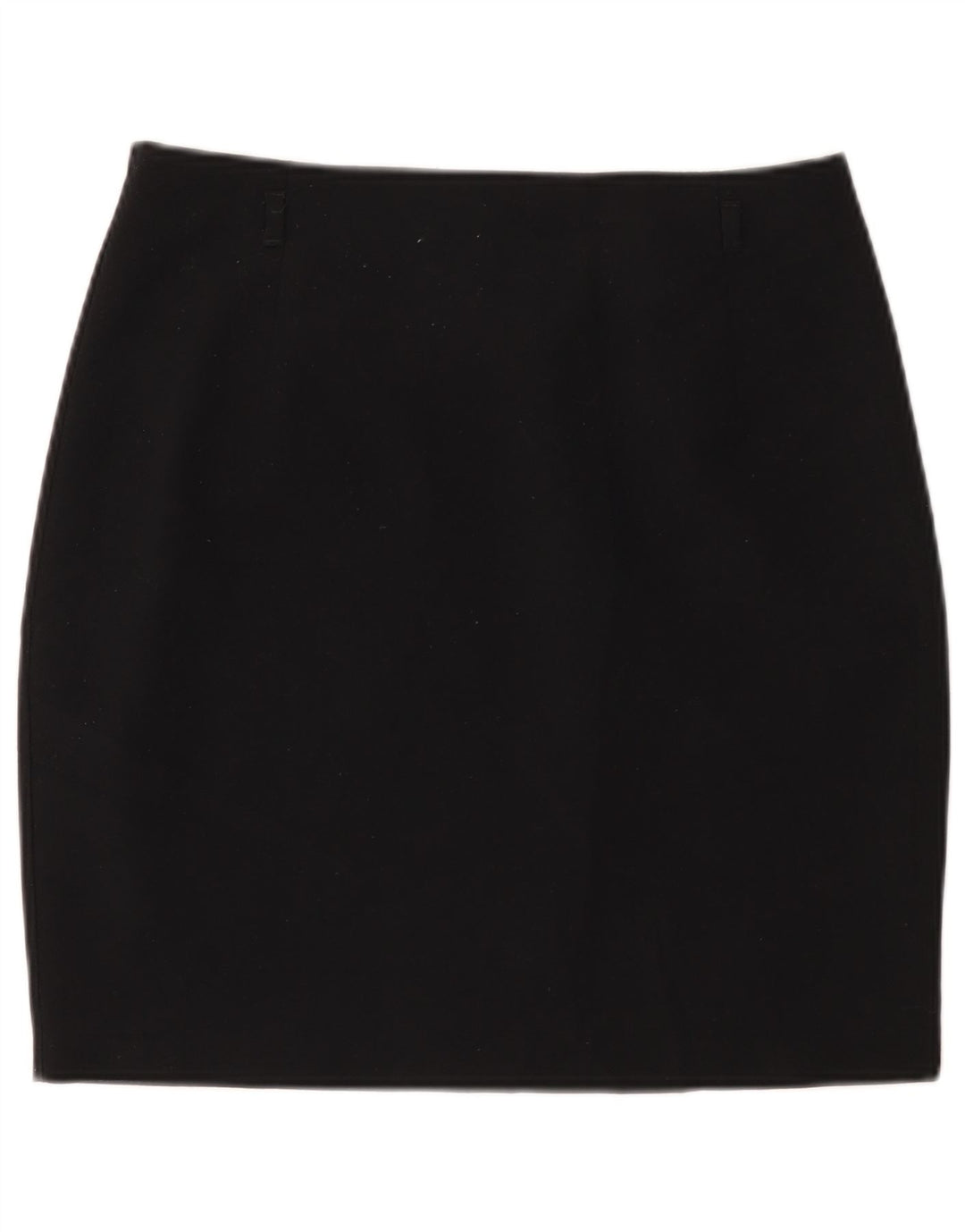 Marks & Spencer Womens Mini Skirt UK 12 Medium W30 Black Polyester