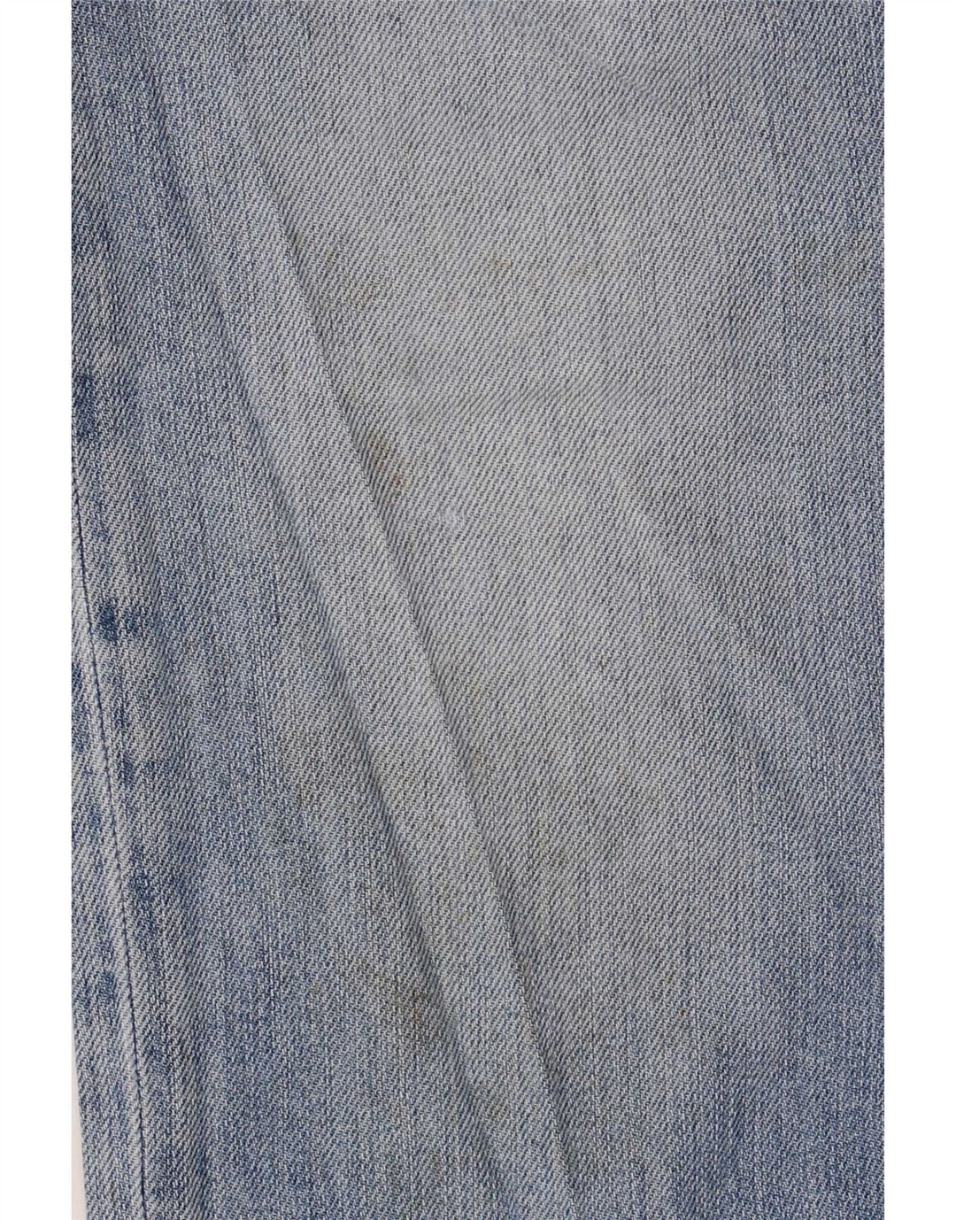 Trussardi Womens Straight Jeans W32 L34 Blue Cotton