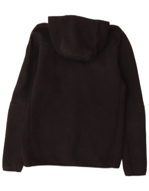 Nike Mens Regular Fit Zip Hoodie Sweater Small Black Cotton Sports