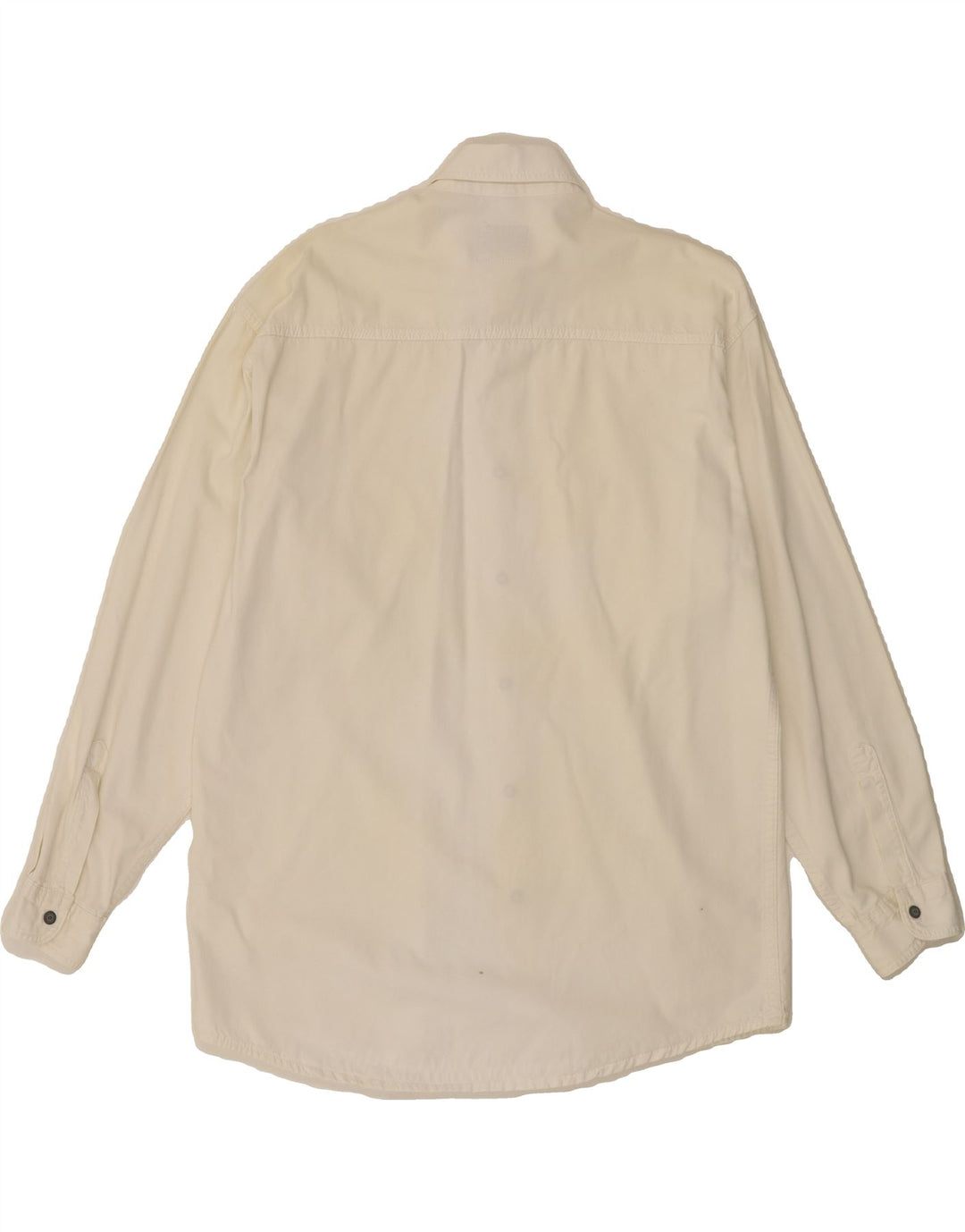 MUSTANG Mens Shirt Small White Vintage Mustang and Second-Hand Mustang from Messina Hembry 
