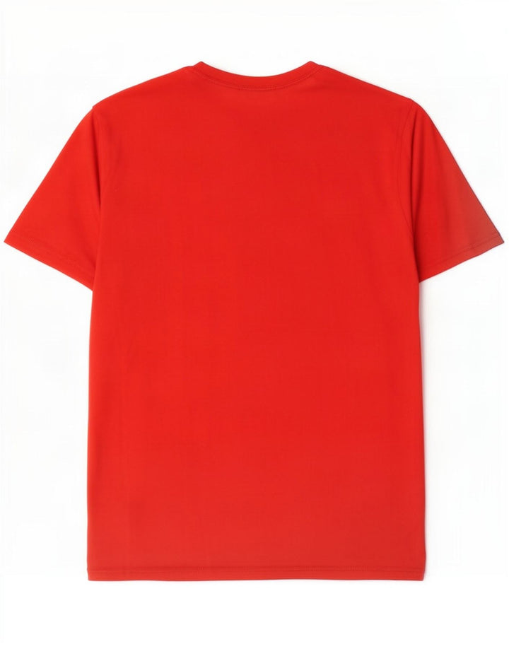 Nike Mens Dri Fit Graphic T-Shirt Top Medium Red Polyester