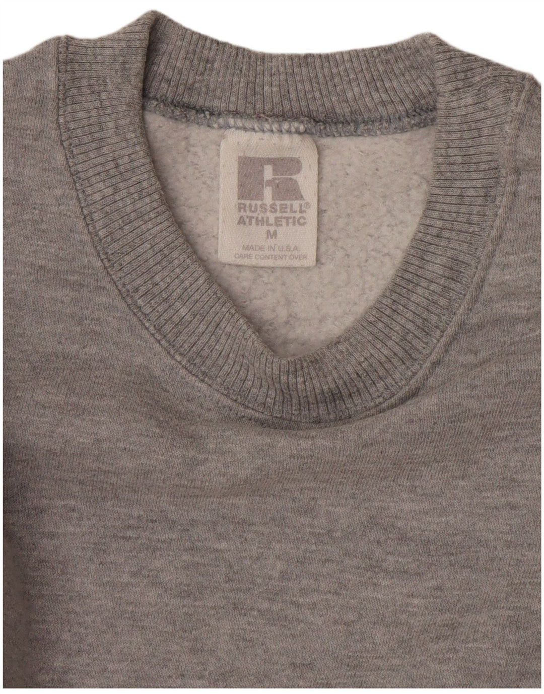 Russell Athletic Mens Sweatshirt Jumper Medium Grey Polyester