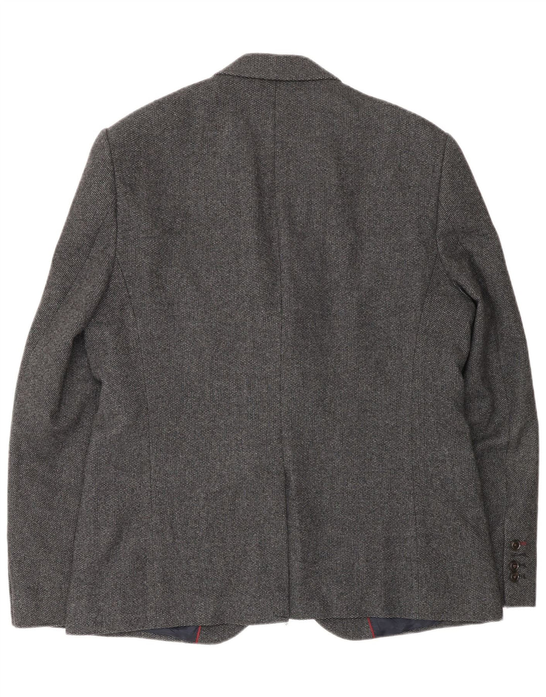Jack Wills Mens 2 Button Blazer Jacket UK 42 XL Grey Wool