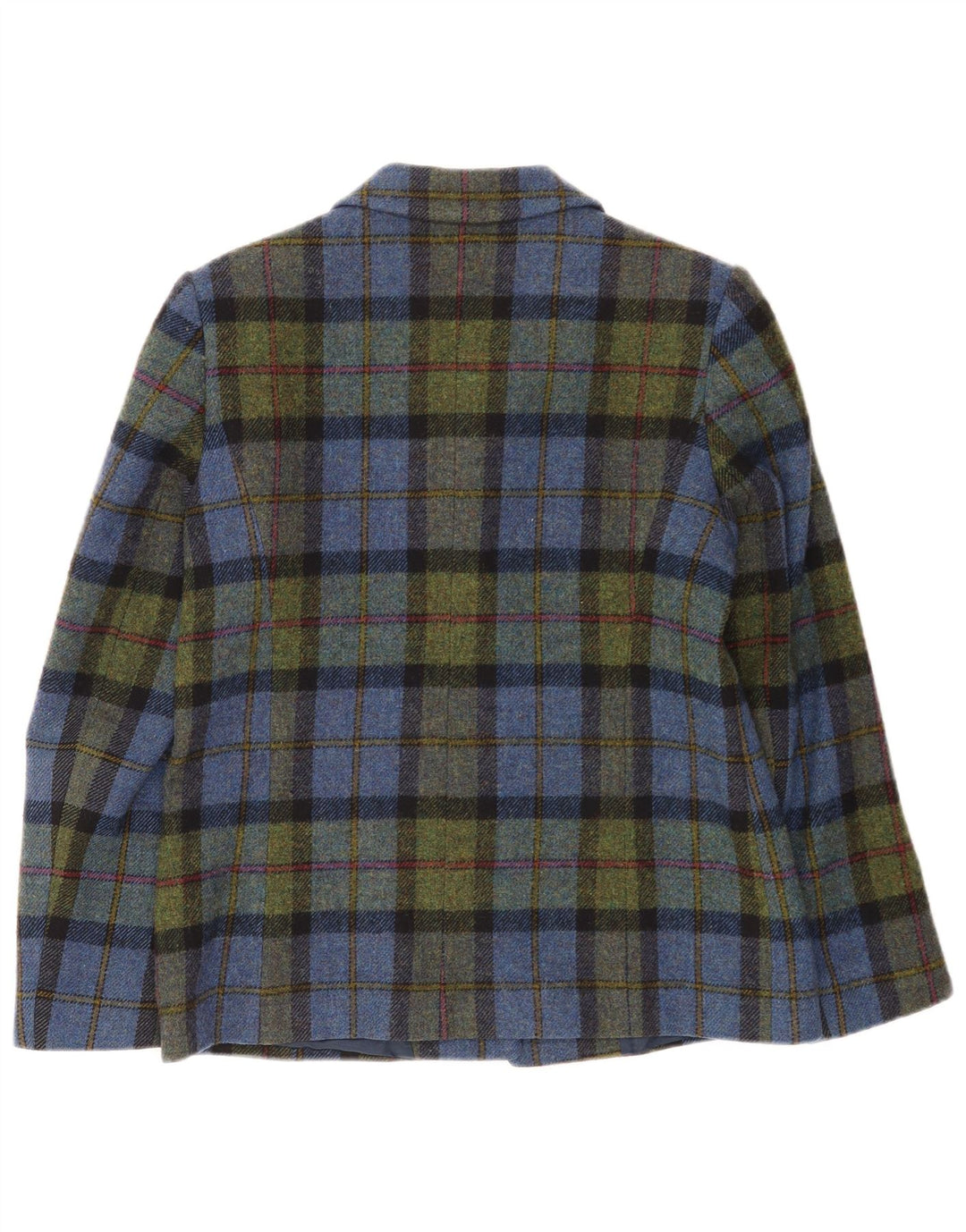 CLEMENT Womens 3 Button Blazer Jacket EU 38 Medium Multicoloured Check