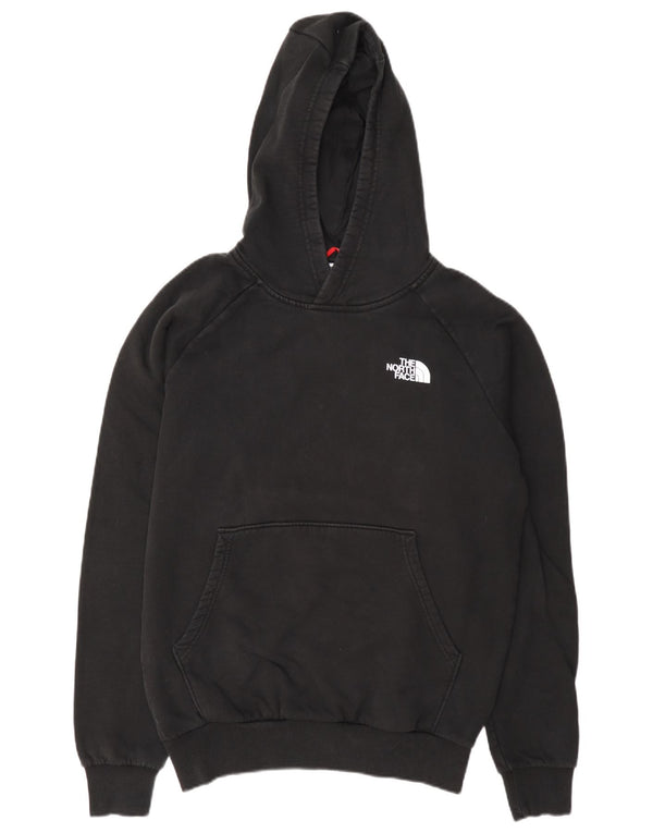 The North Face Mens Graphic Hoodie Jumper Medium Black Cotton