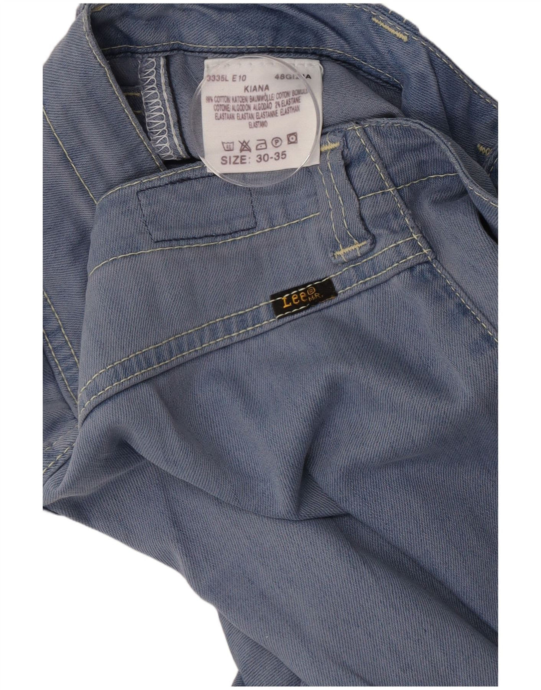 Lee Womens Kiana Bootcut Jeans W30 L30 Blue Cotton
